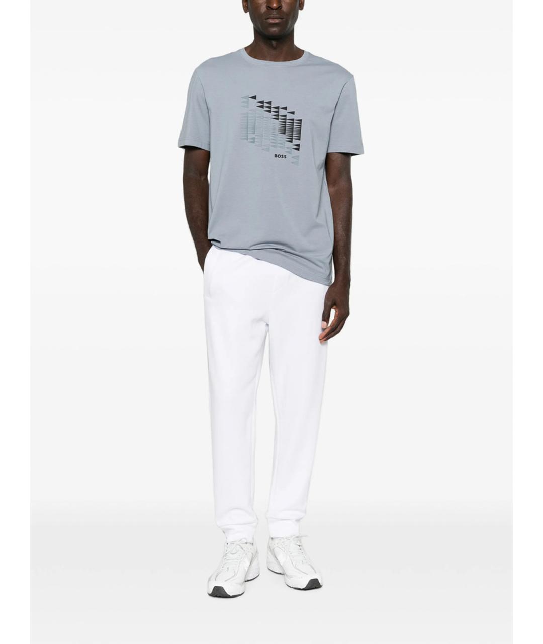 HUGO BOSS Серая футболка, фото 2