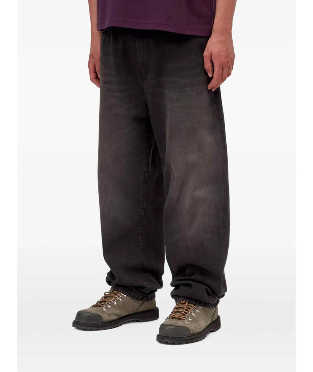 CARHARTT Серые хлопковые прямые джинсы, фото 3