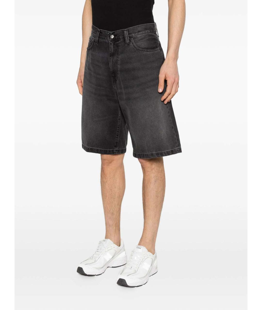 CARHARTT Серые хлопковые шорты, фото 4