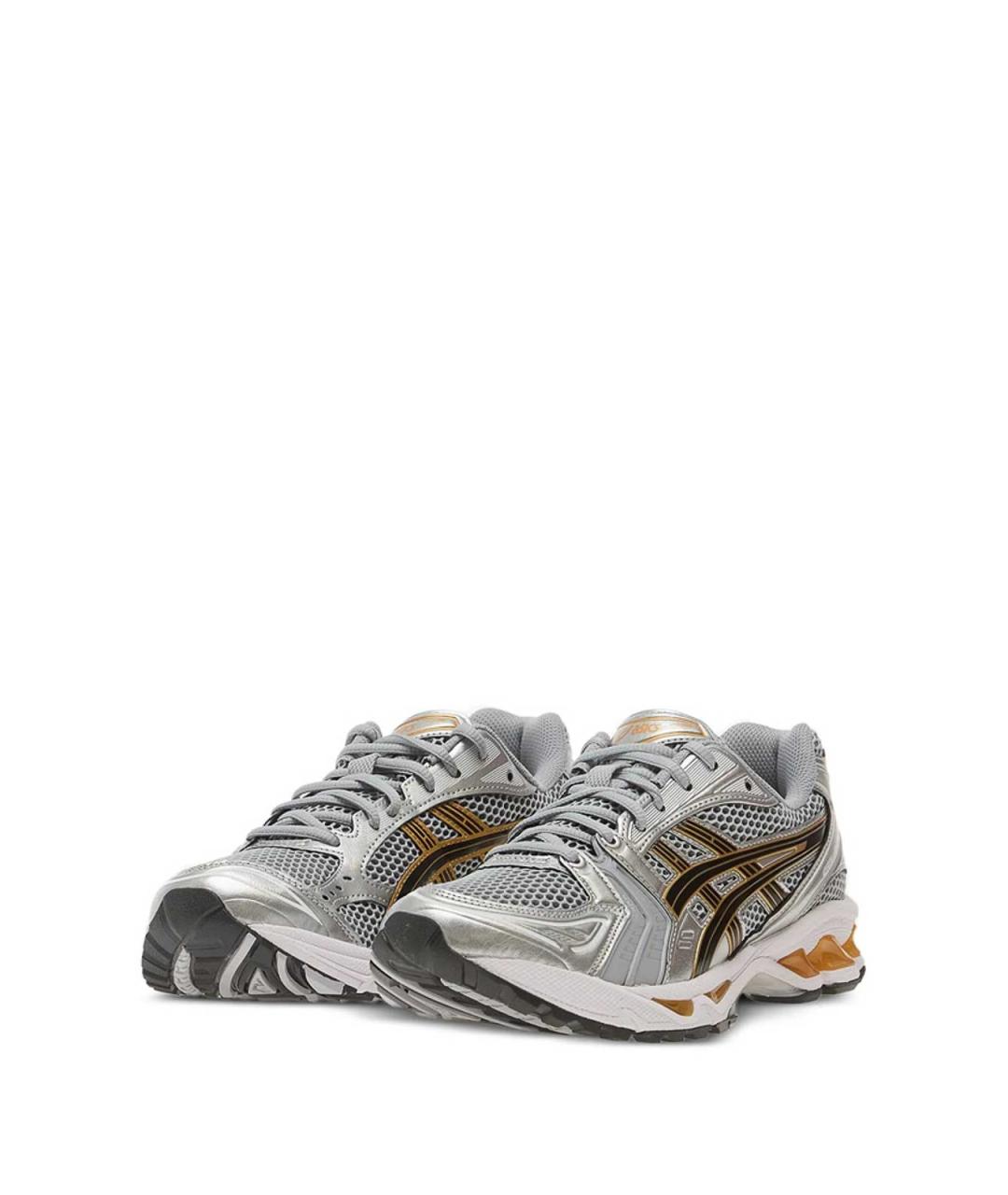 ASICS Серые резиновые низкие кроссовки / кеды, фото 4