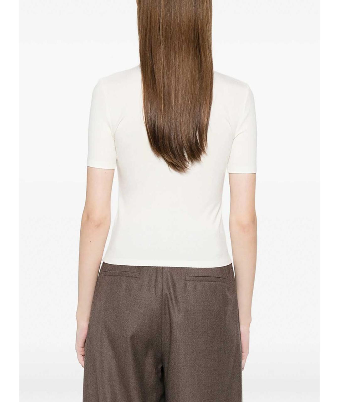 CALVIN KLEIN Белая футболка, фото 5