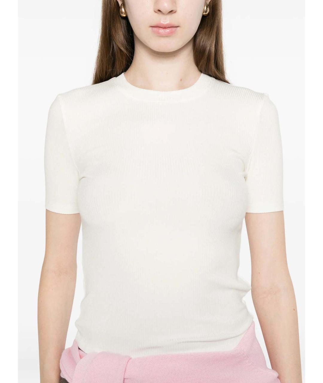 CALVIN KLEIN Белая футболка, фото 2