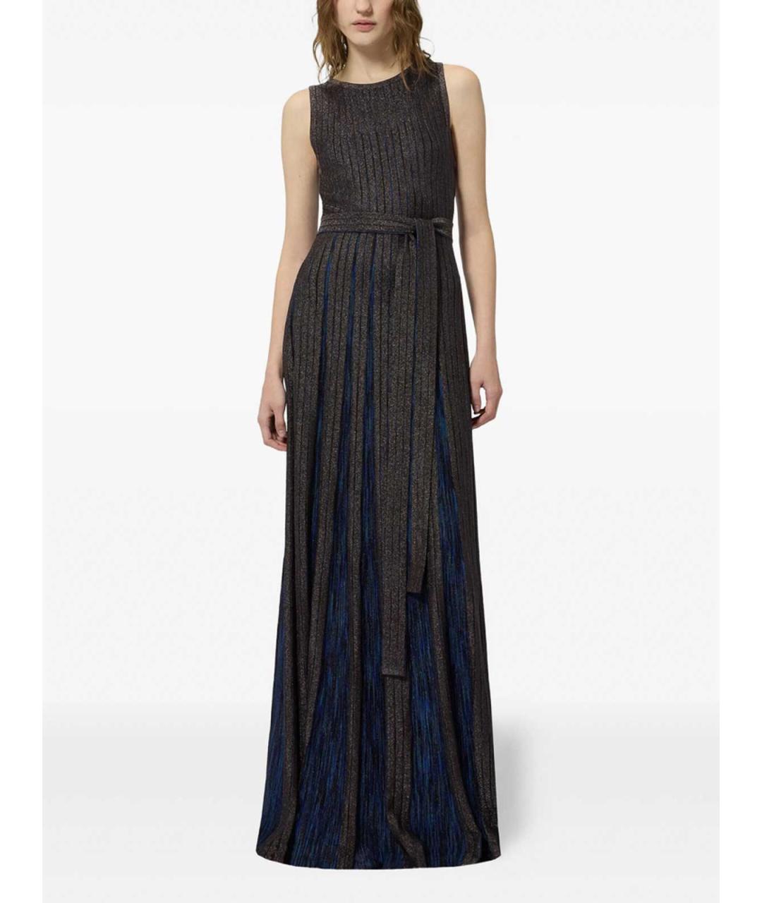 MISSONI Коричневое вечернее платье, фото 4