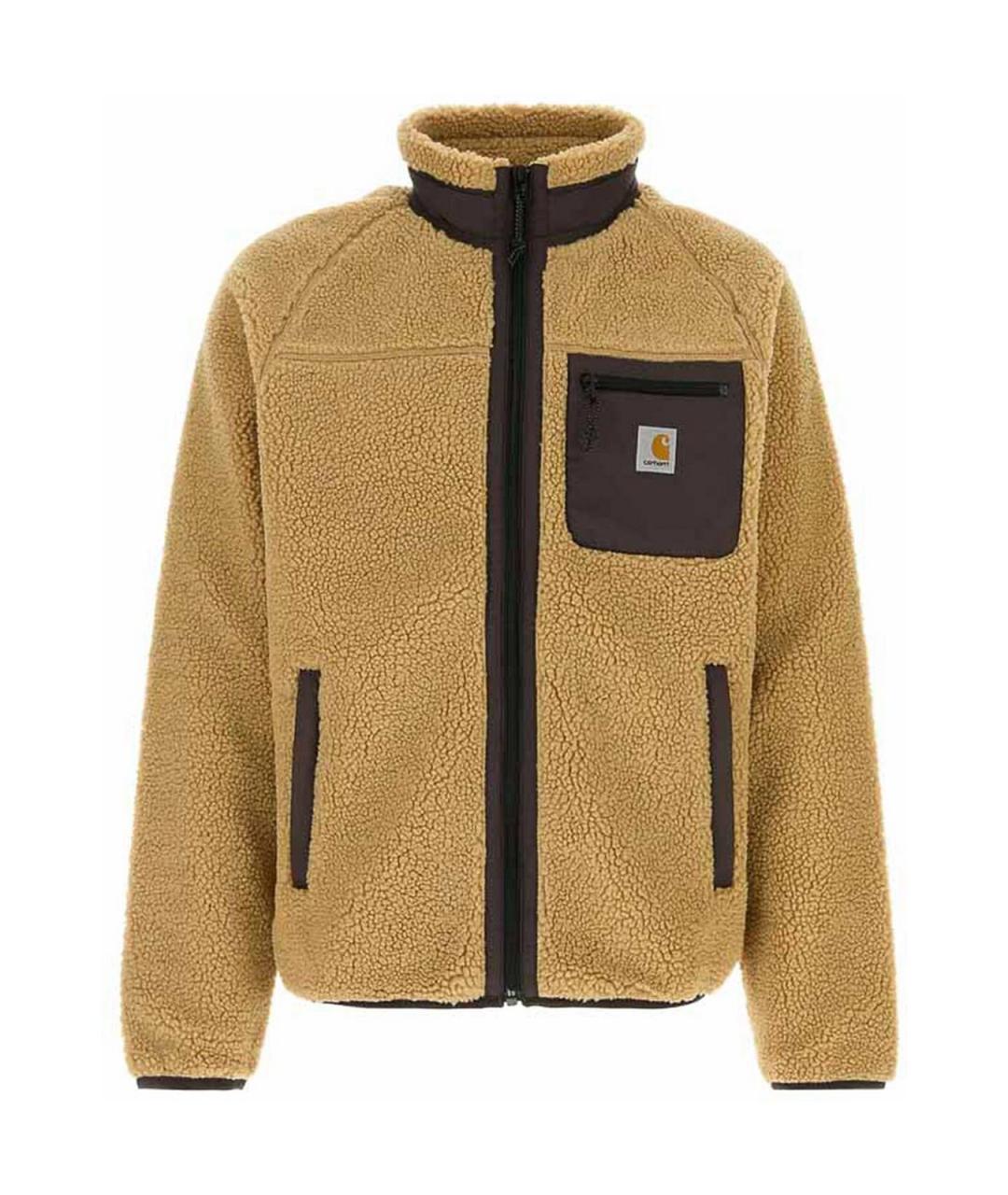CARHARTT Бежевая полиэстеровая куртка, фото 1