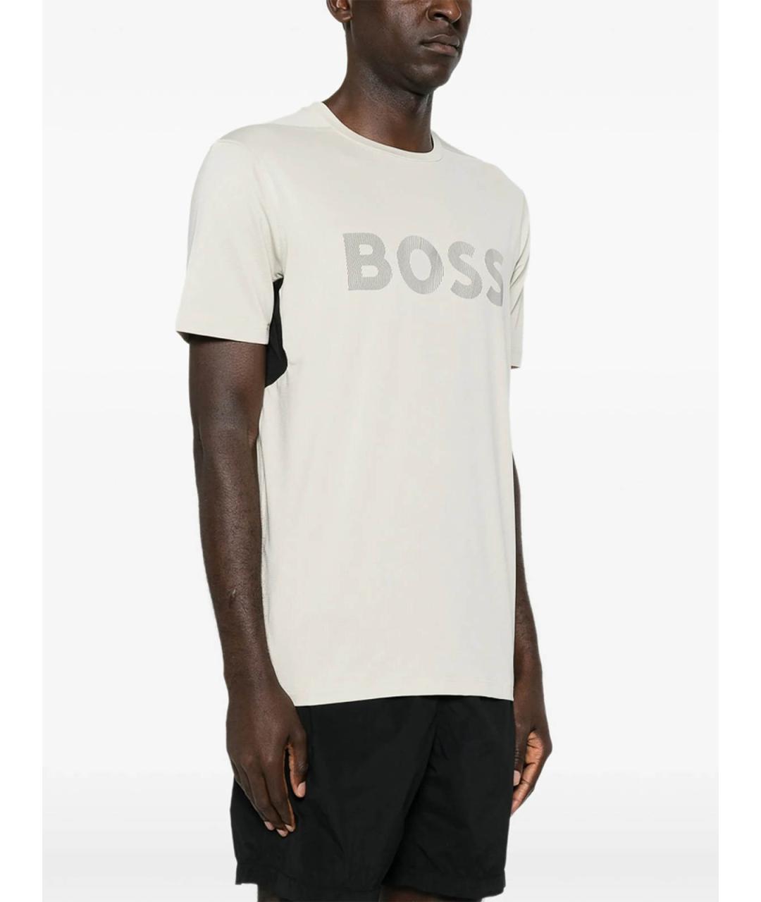 HUGO BOSS Серая футболка, фото 5