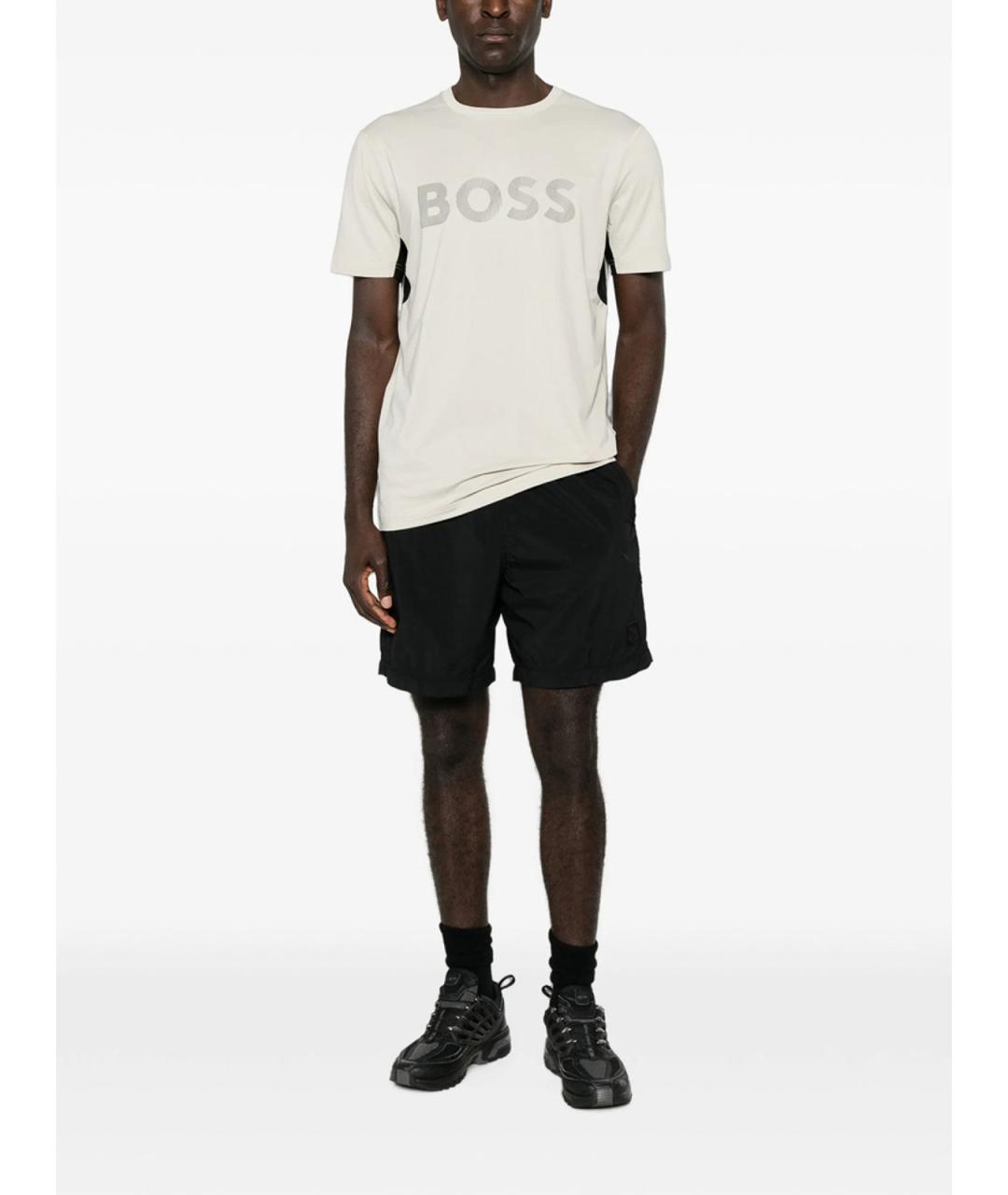 HUGO BOSS Серая футболка, фото 2