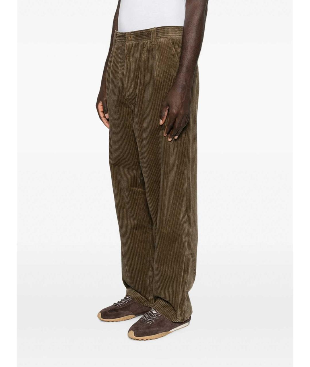 A.P.C. Коричневые хлопковые повседневные брюки, фото 4