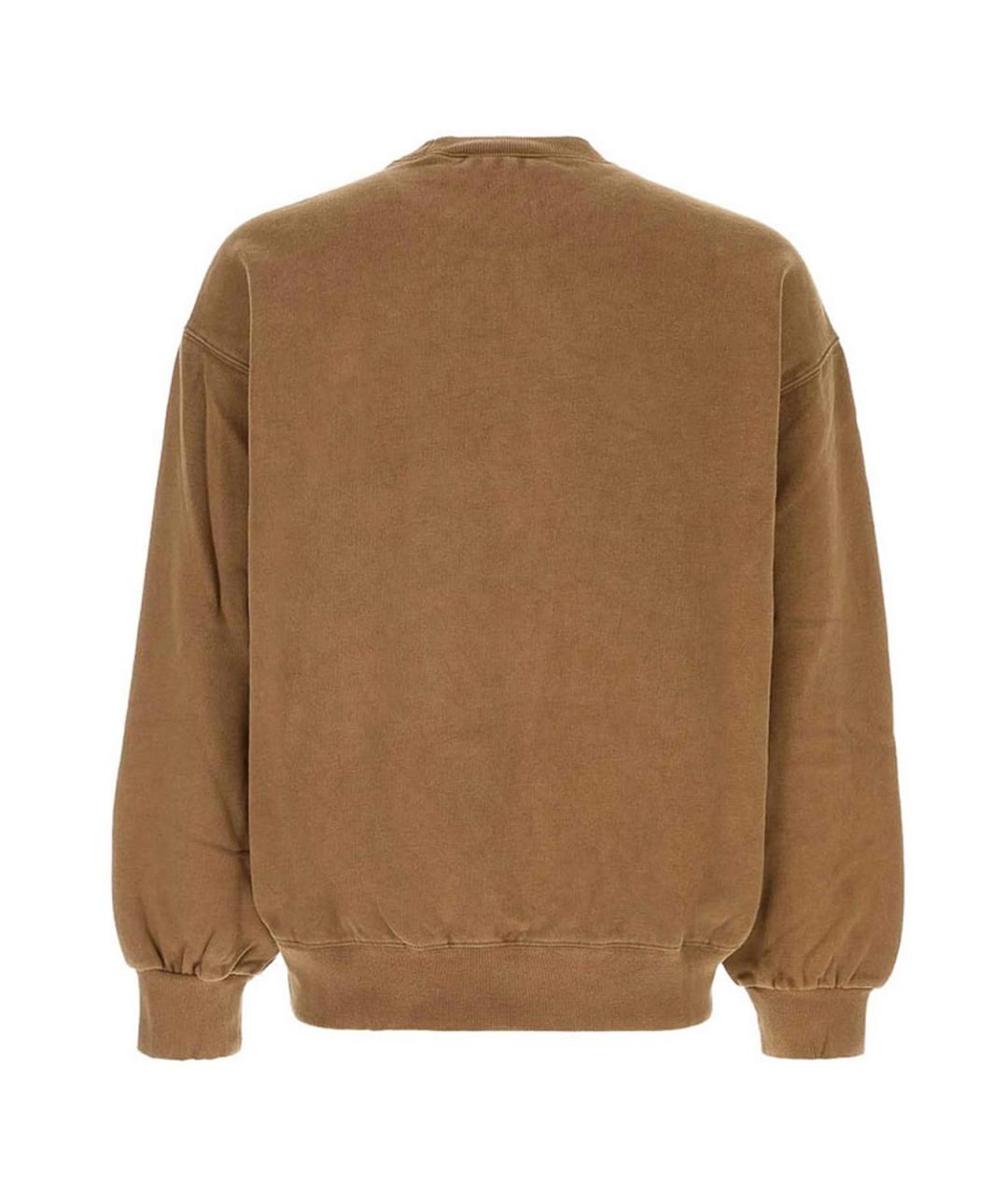 CARHARTT Коричневый хлопковый джемпер / свитер, фото 2