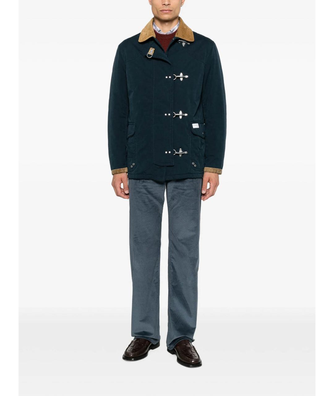 FAY Синяя хлопковая куртка, фото 3