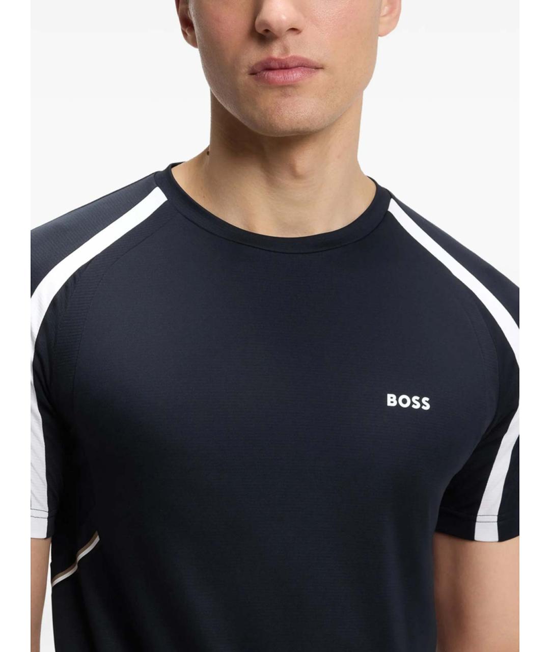 HUGO BOSS Темно-синяя футболка, фото 2