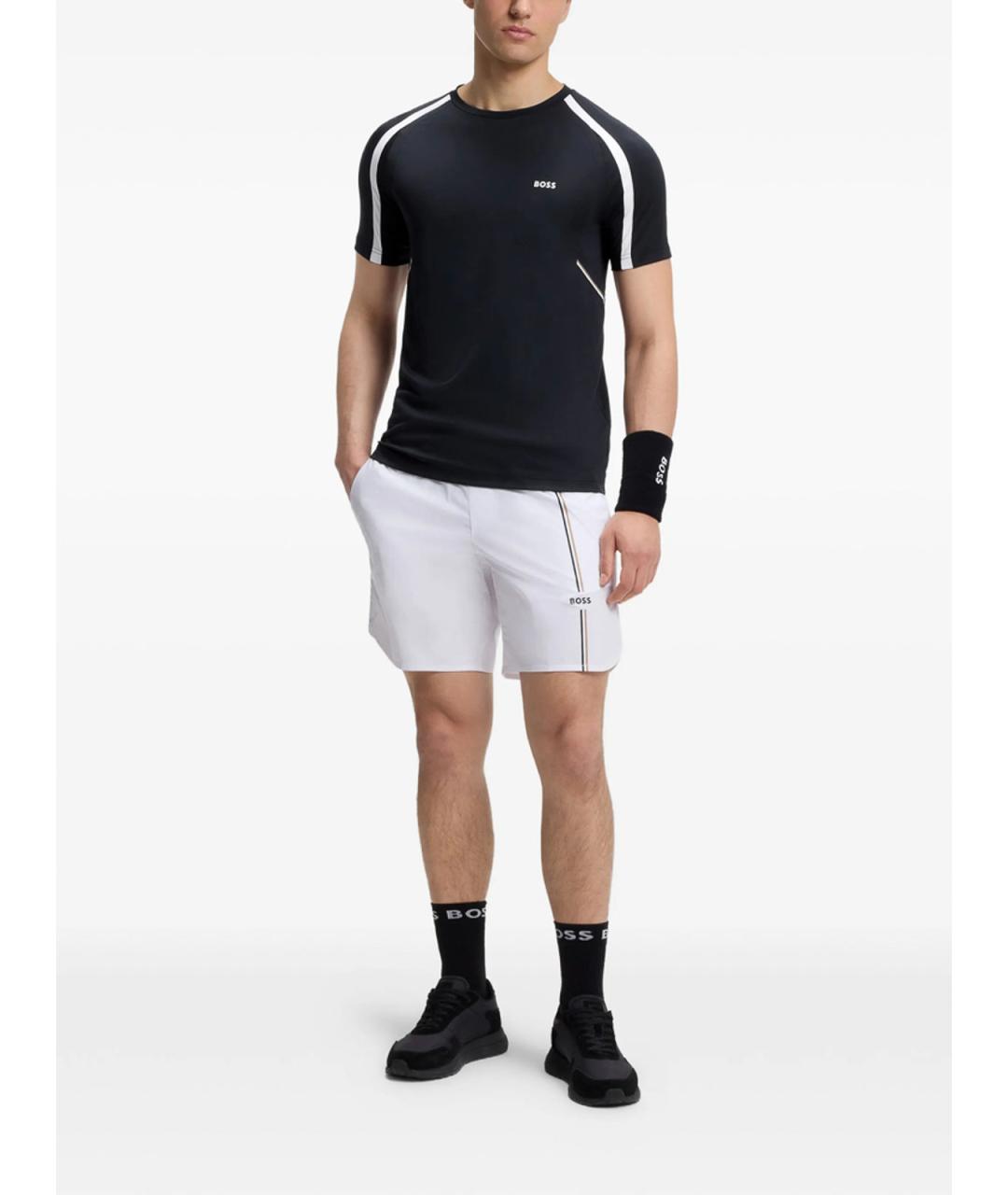 HUGO BOSS Темно-синяя футболка, фото 4
