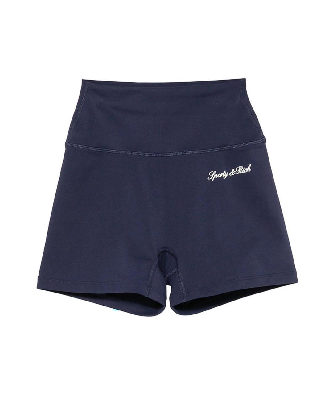 SPORTY AND RICH Синие полиамидовые спортивные брюки и шорты, фото 1