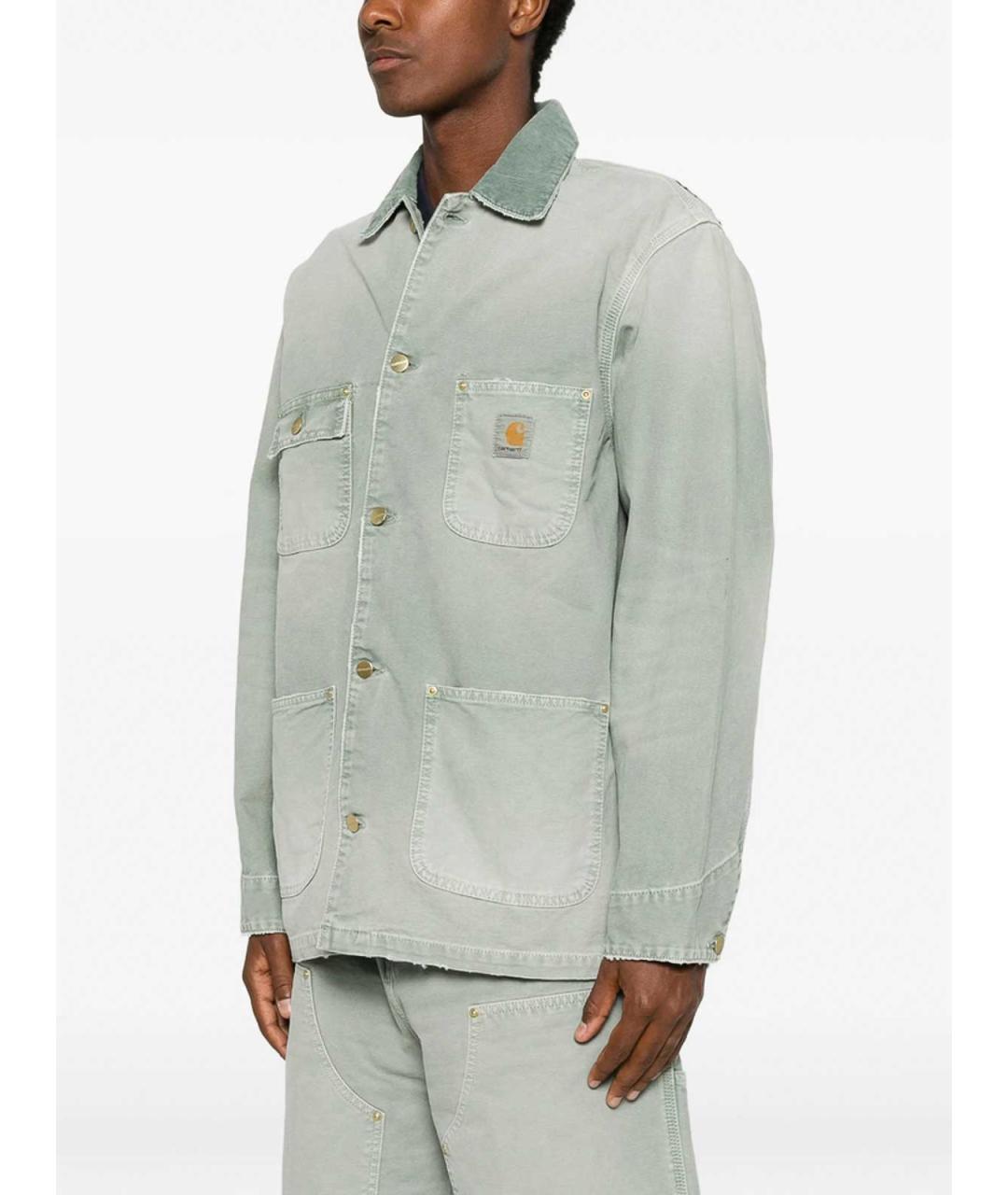 CARHARTT Зеленая хлопковая куртка, фото 3