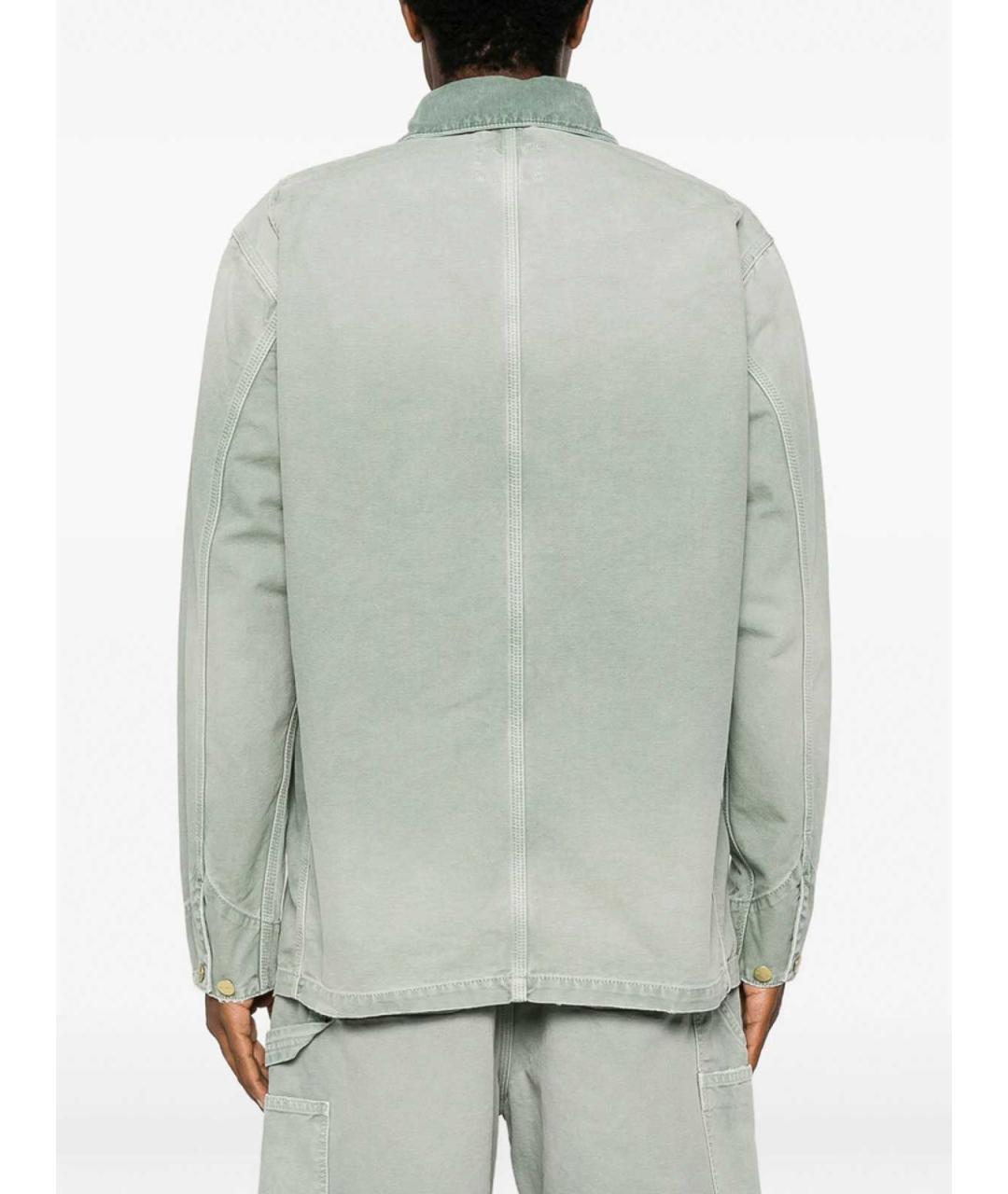 CARHARTT Зеленая хлопковая куртка, фото 4
