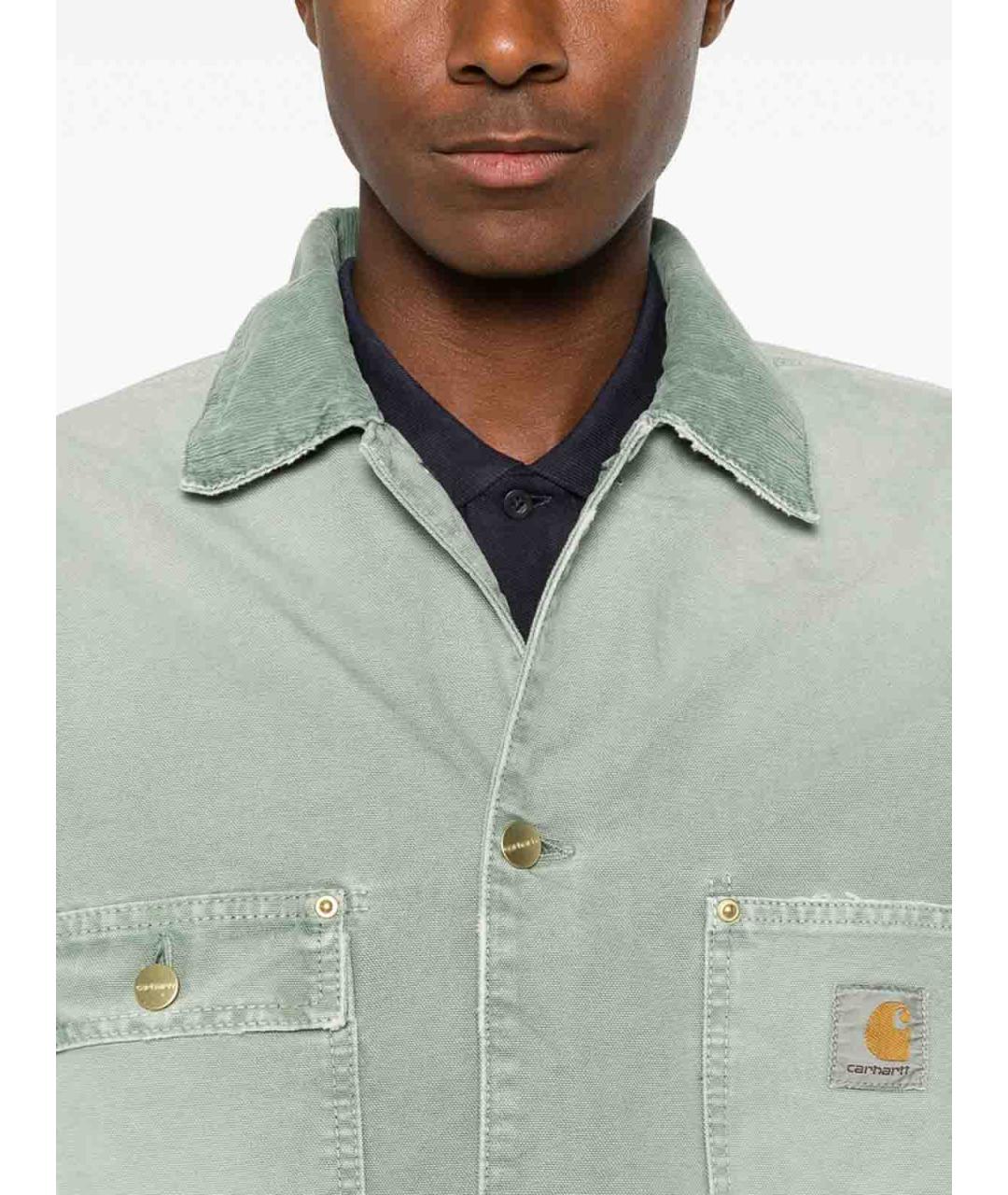 CARHARTT Зеленая хлопковая куртка, фото 2