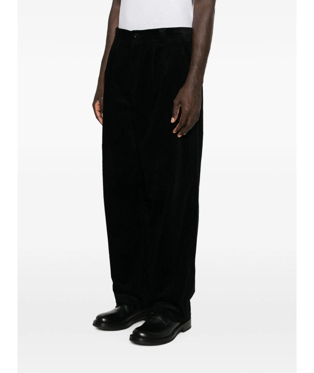 A.P.C. Черные хлопковые повседневные брюки, фото 3