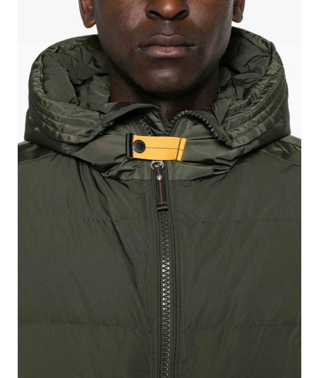 PARAJUMPERS Зеленая полиэстеровая куртка, фото 4