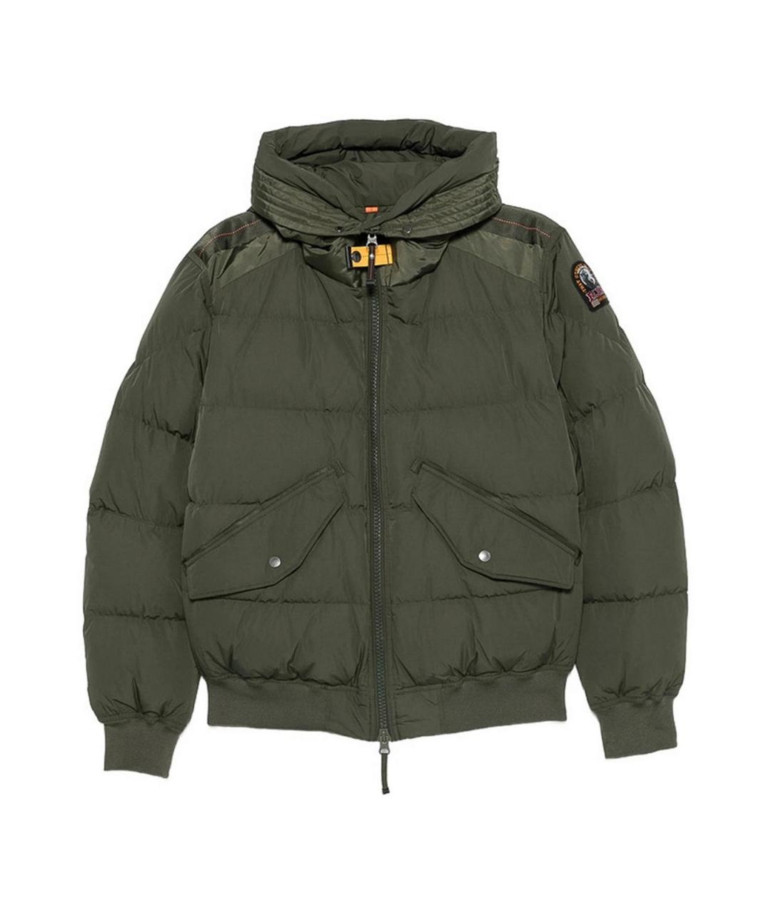 PARAJUMPERS Зеленая полиэстеровая куртка, фото 1