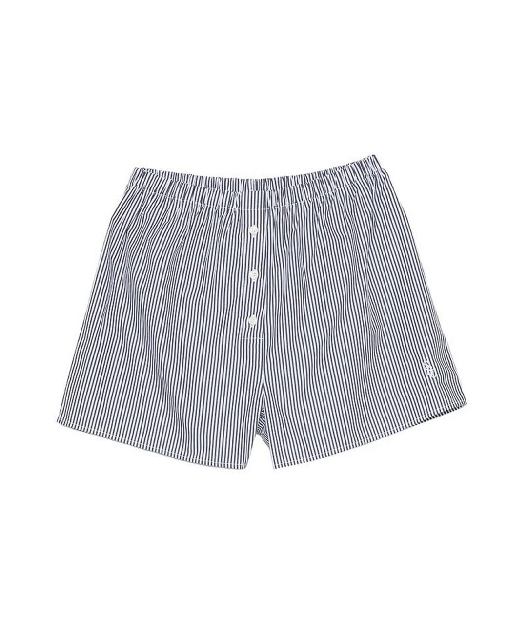 SPORTY AND RICH Синие хлопковые шорты, фото 1