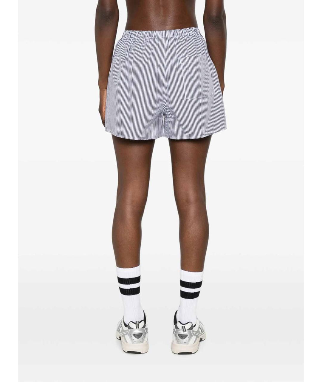 SPORTY AND RICH Синие хлопковые шорты, фото 5