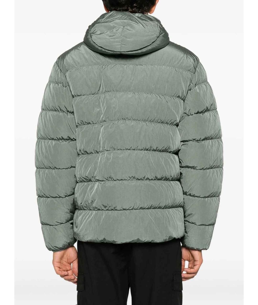 CP COMPANY Зеленый полиэстеровый пуховик, фото 5