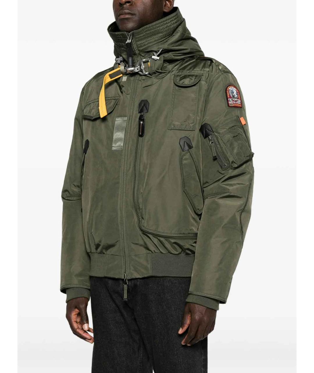 PARAJUMPERS Зеленая полиэстеровая куртка, фото 2