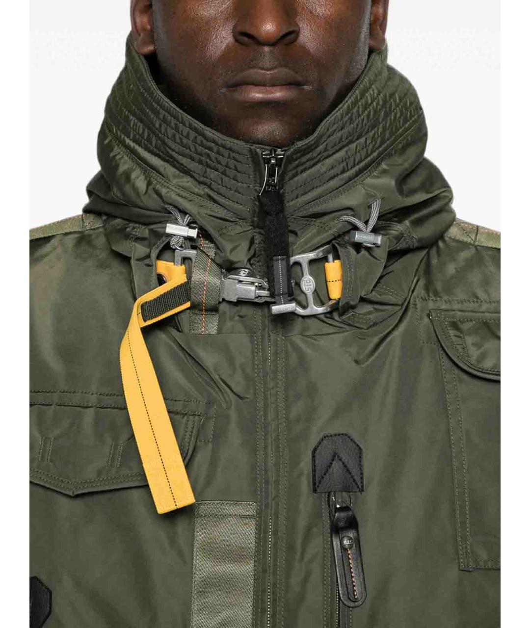 PARAJUMPERS Зеленая полиэстеровая куртка, фото 4