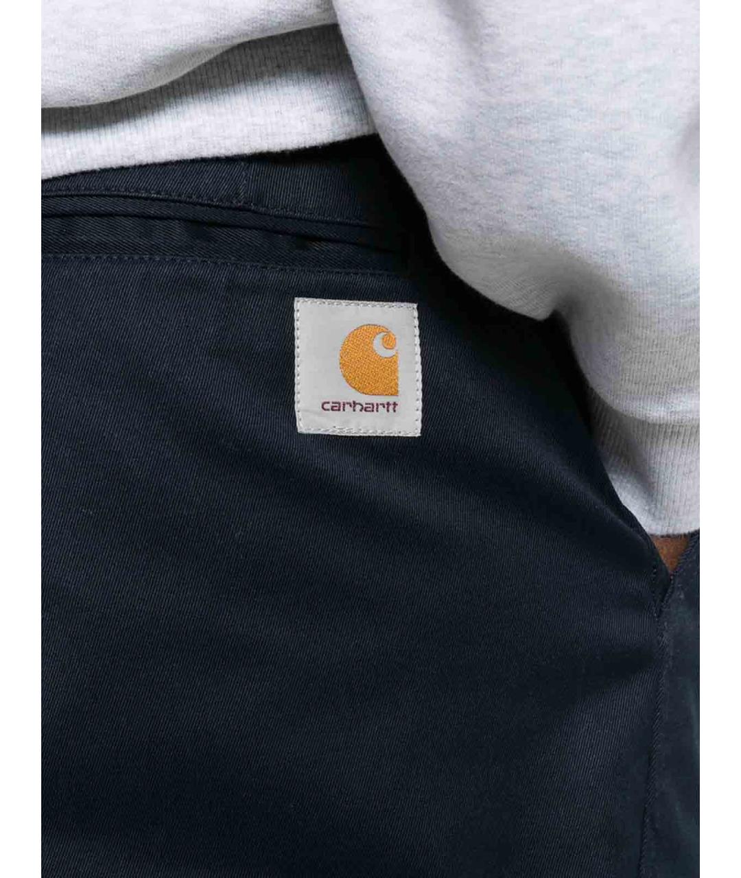 CARHARTT Синие хлопковые повседневные брюки, фото 2