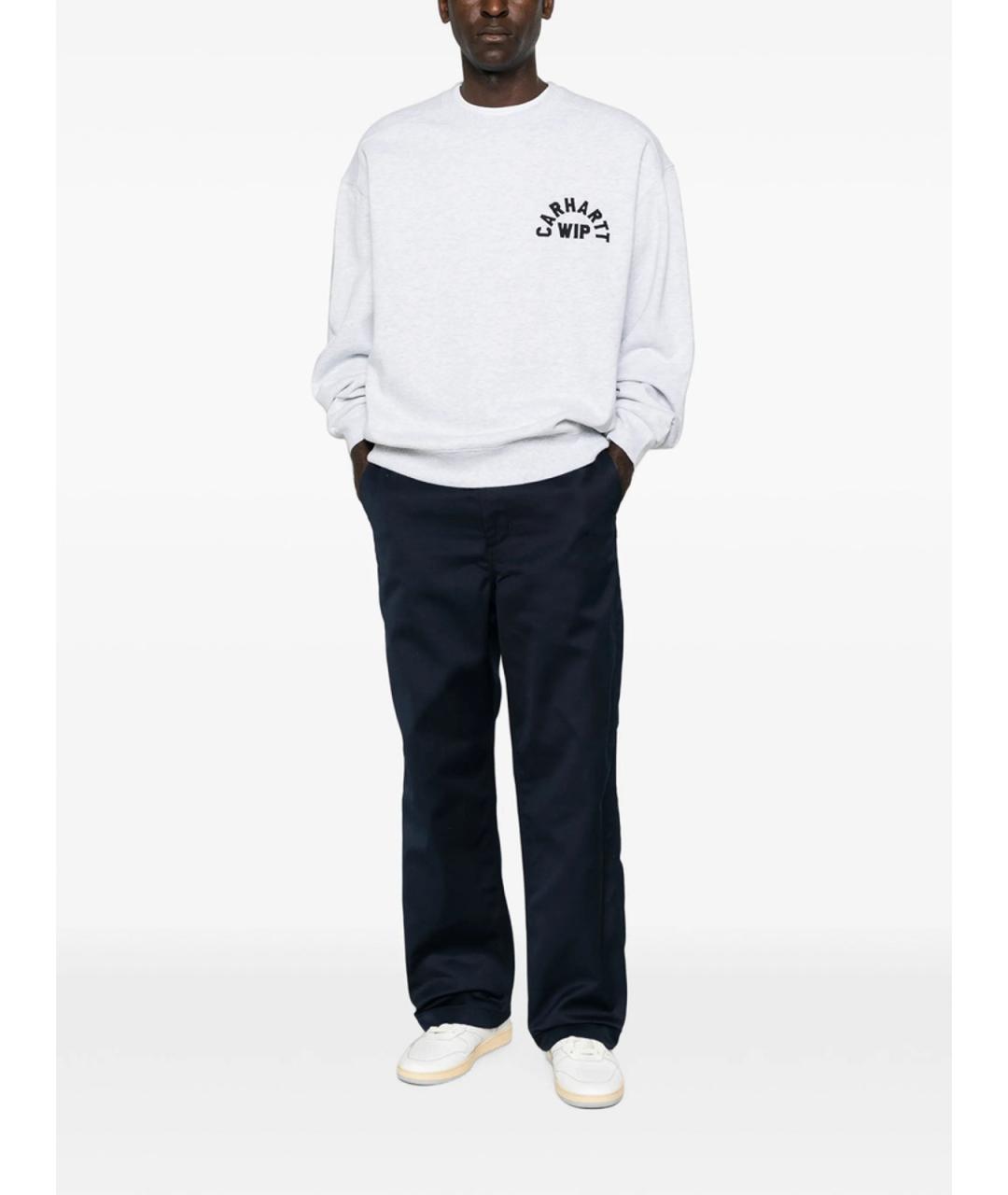 CARHARTT Синие хлопковые повседневные брюки, фото 4