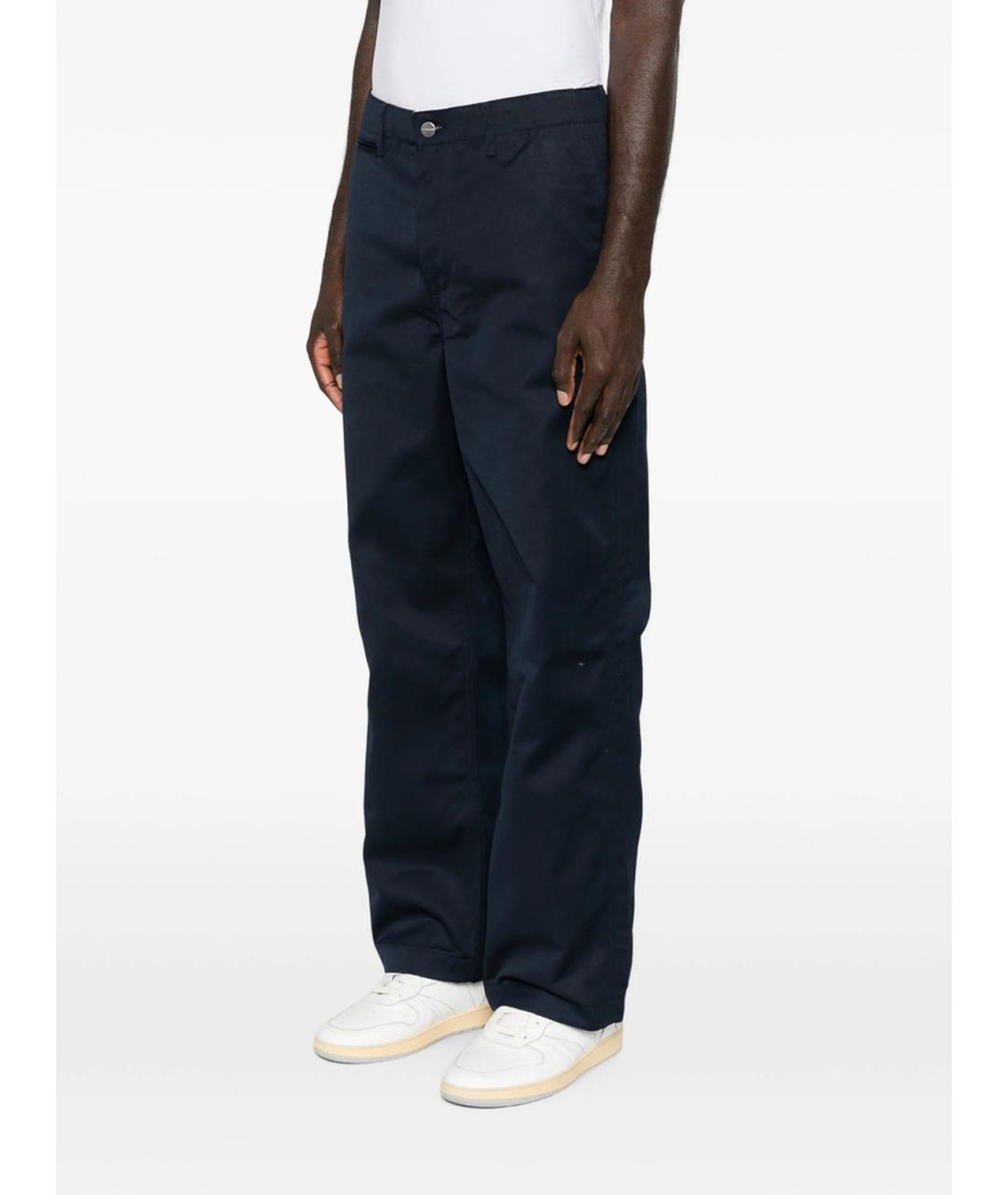 CARHARTT Синие хлопковые повседневные брюки, фото 3