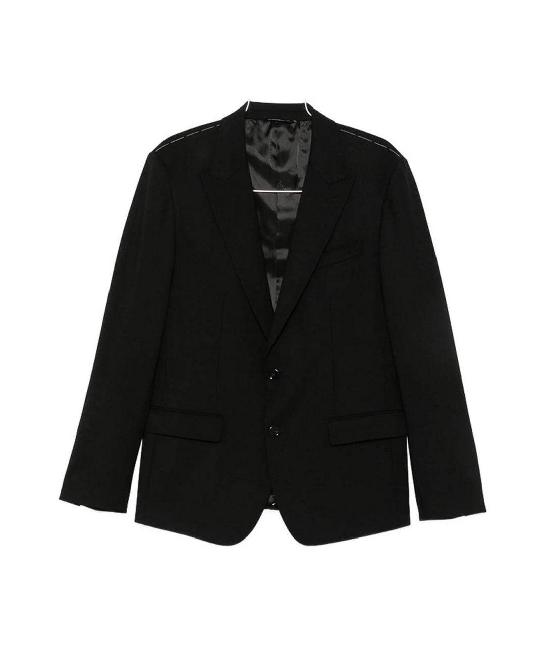 DOLCE&GABBANA Черный классический костюм, фото 1