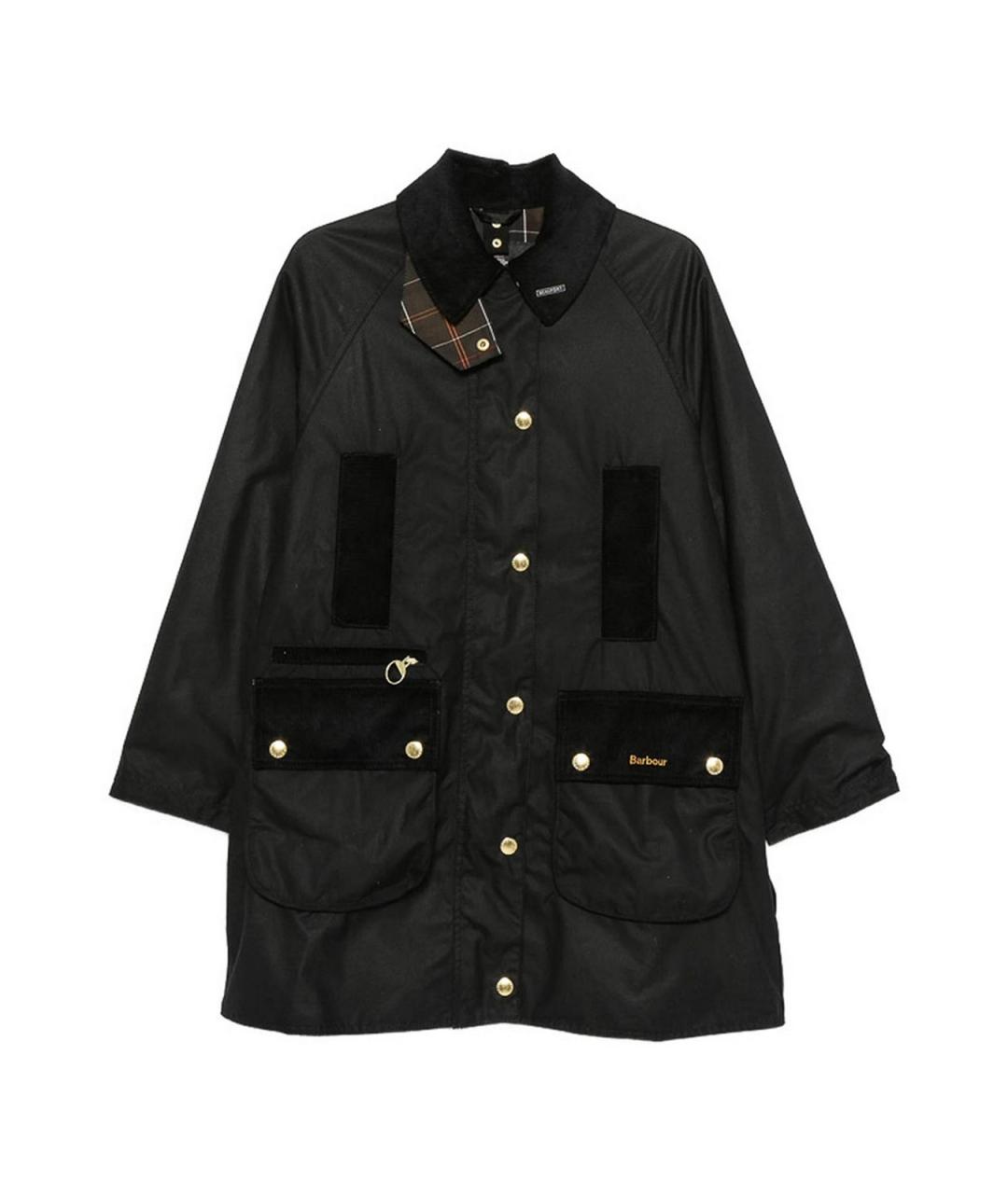 BARBOUR Черная хлопковая парка, фото 1