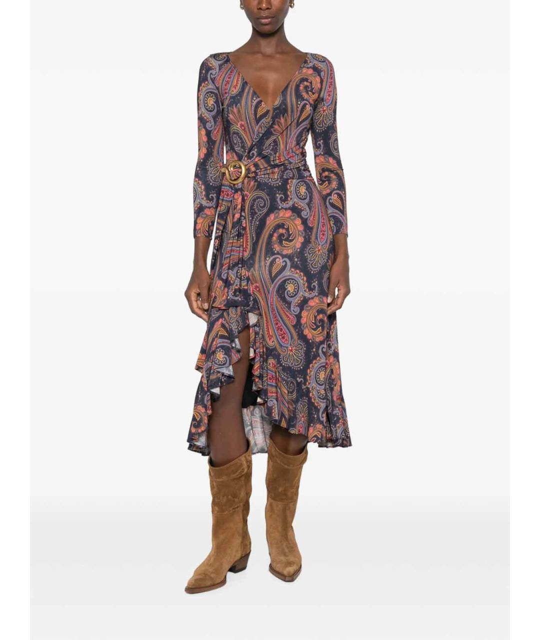 ETRO Мульти повседневное платье, фото 2