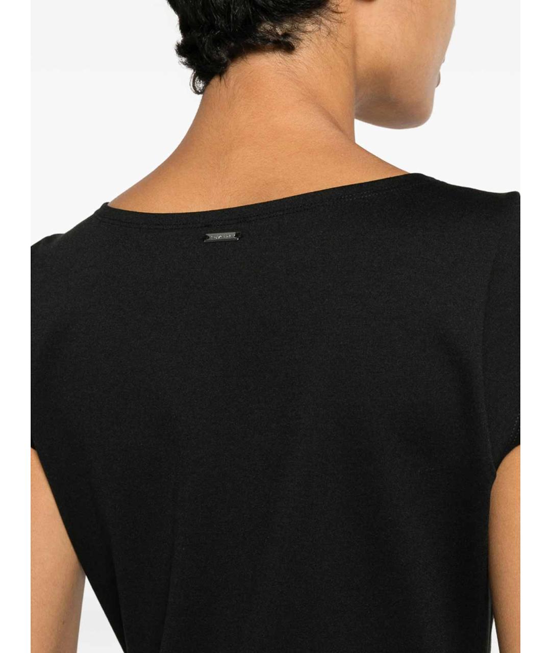 CALVIN KLEIN Черное повседневное платье, фото 2