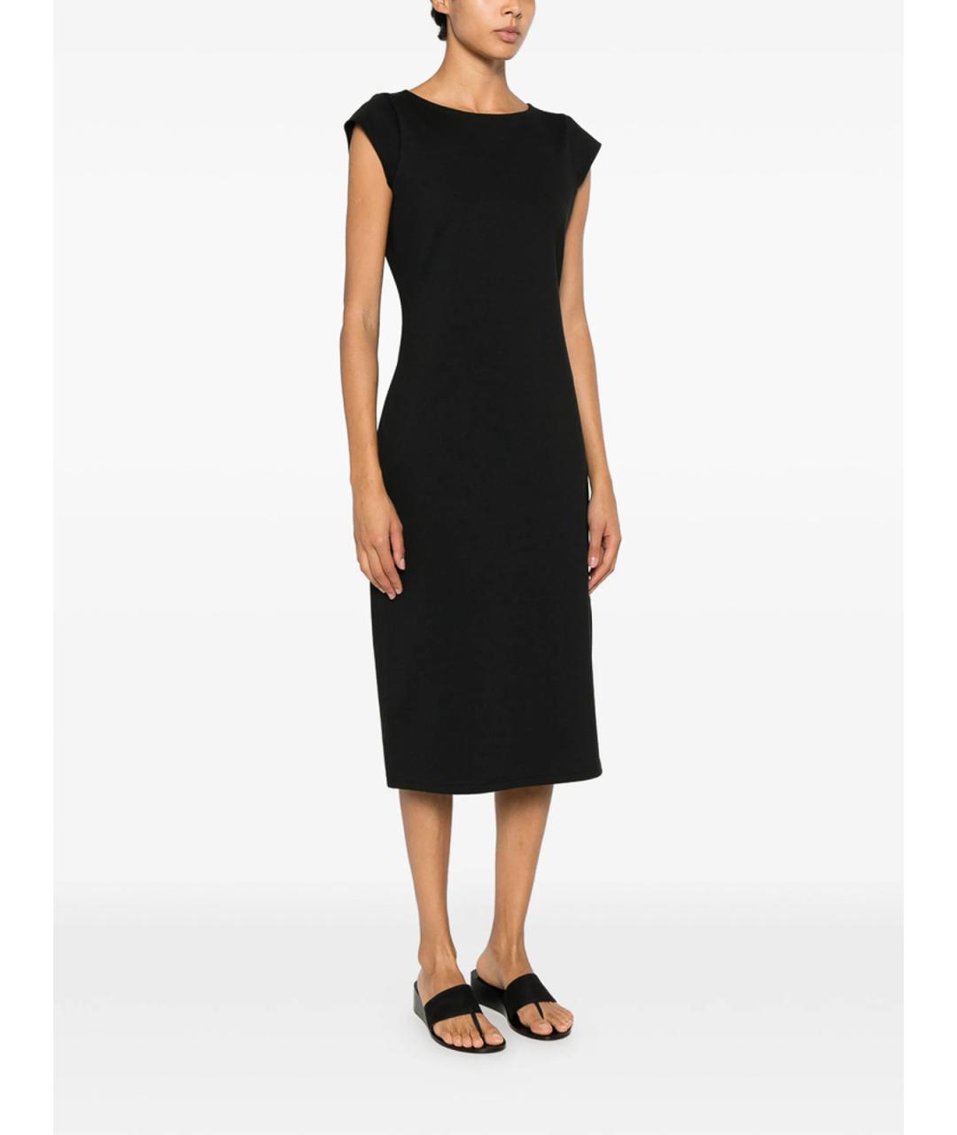 CALVIN KLEIN Черное повседневное платье, фото 5