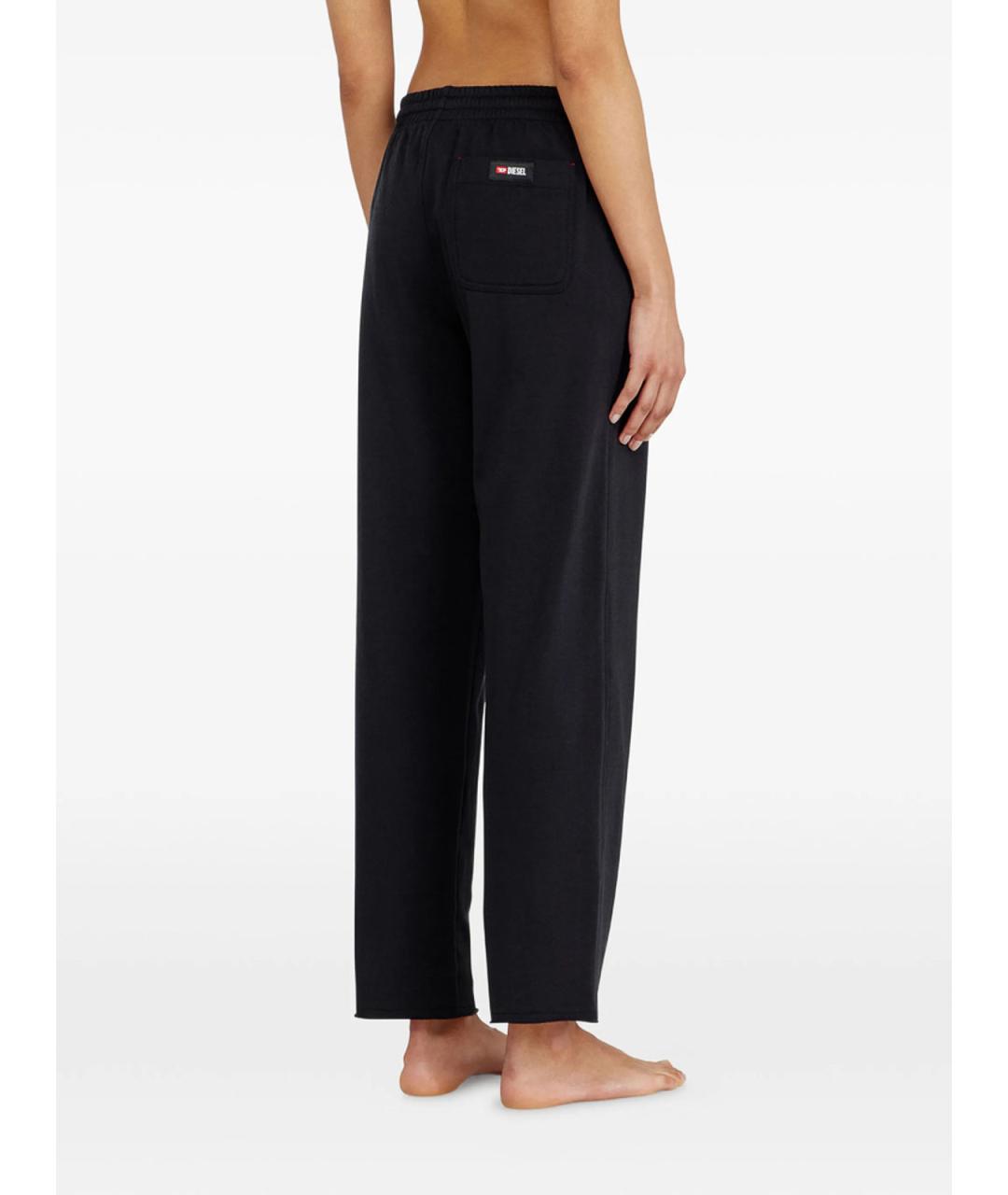 DIESEL Черные хлопковые спортивные брюки и шорты, фото 4