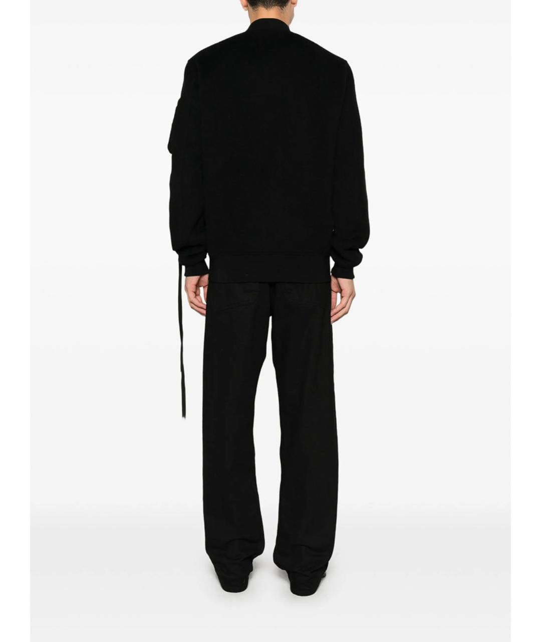 ANN DEMEULEMEESTER Черная хлопковая куртка, фото 4