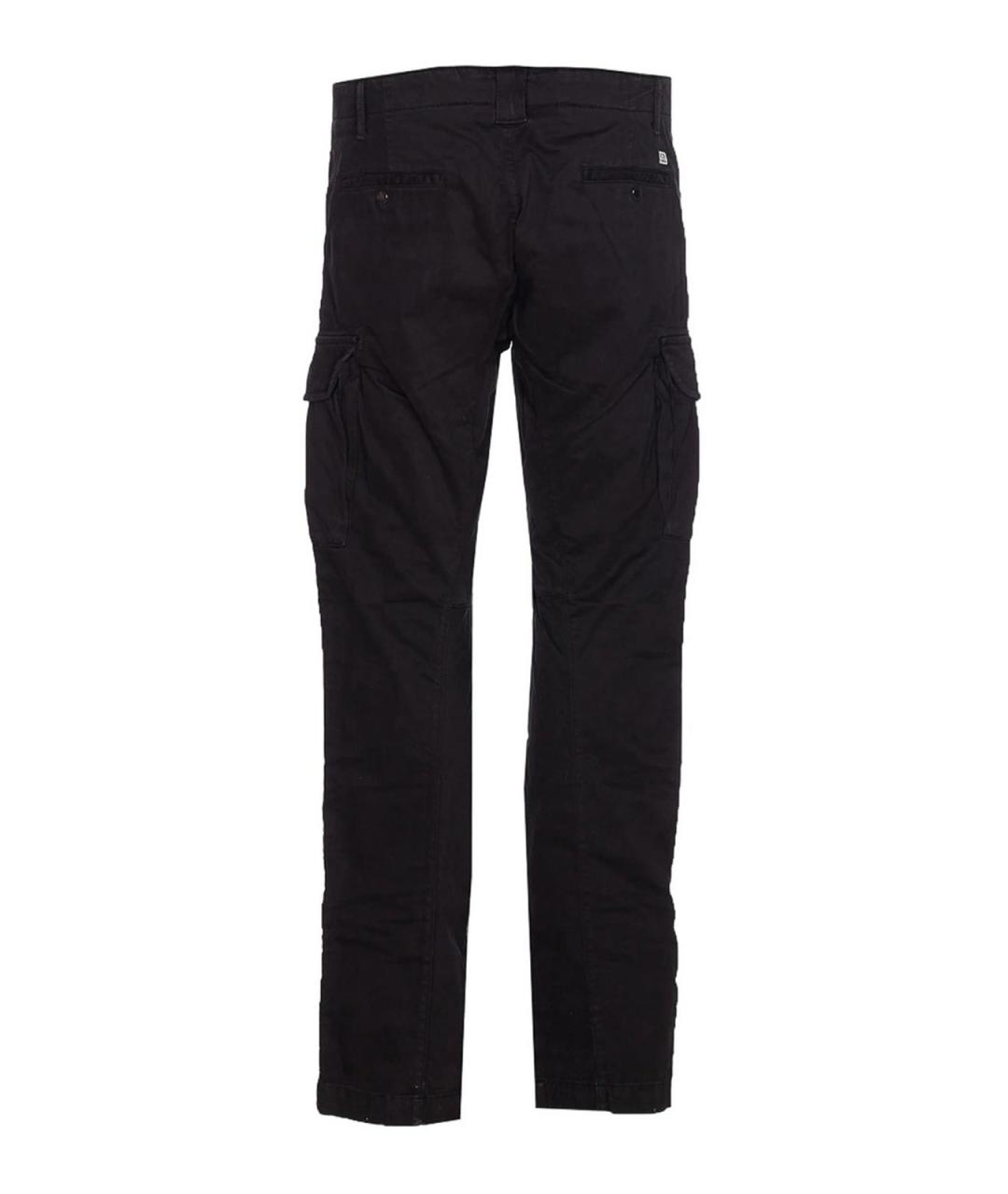 CP COMPANY Черные хлопковые повседневные брюки, фото 3
