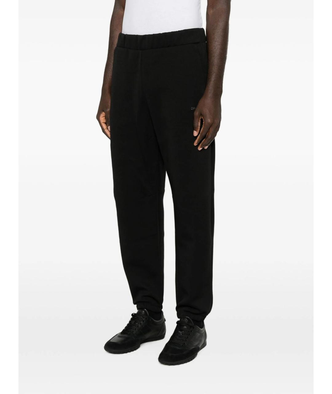 CALVIN KLEIN Черные полиэстеровые повседневные брюки, фото 2