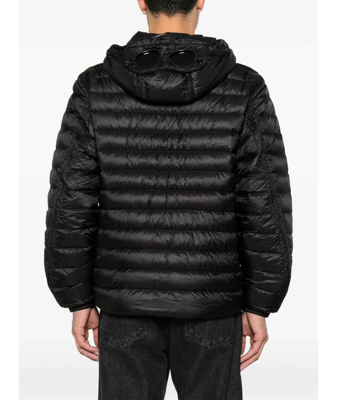 CP COMPANY Черный полиамидовый пуховик, фото 2