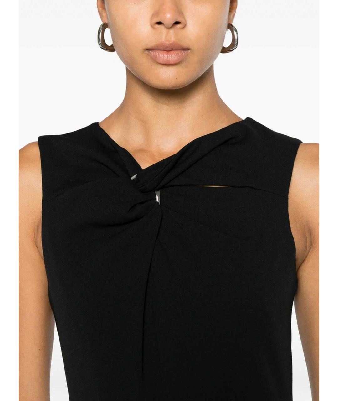 CALVIN KLEIN Черный комбинезон, фото 4
