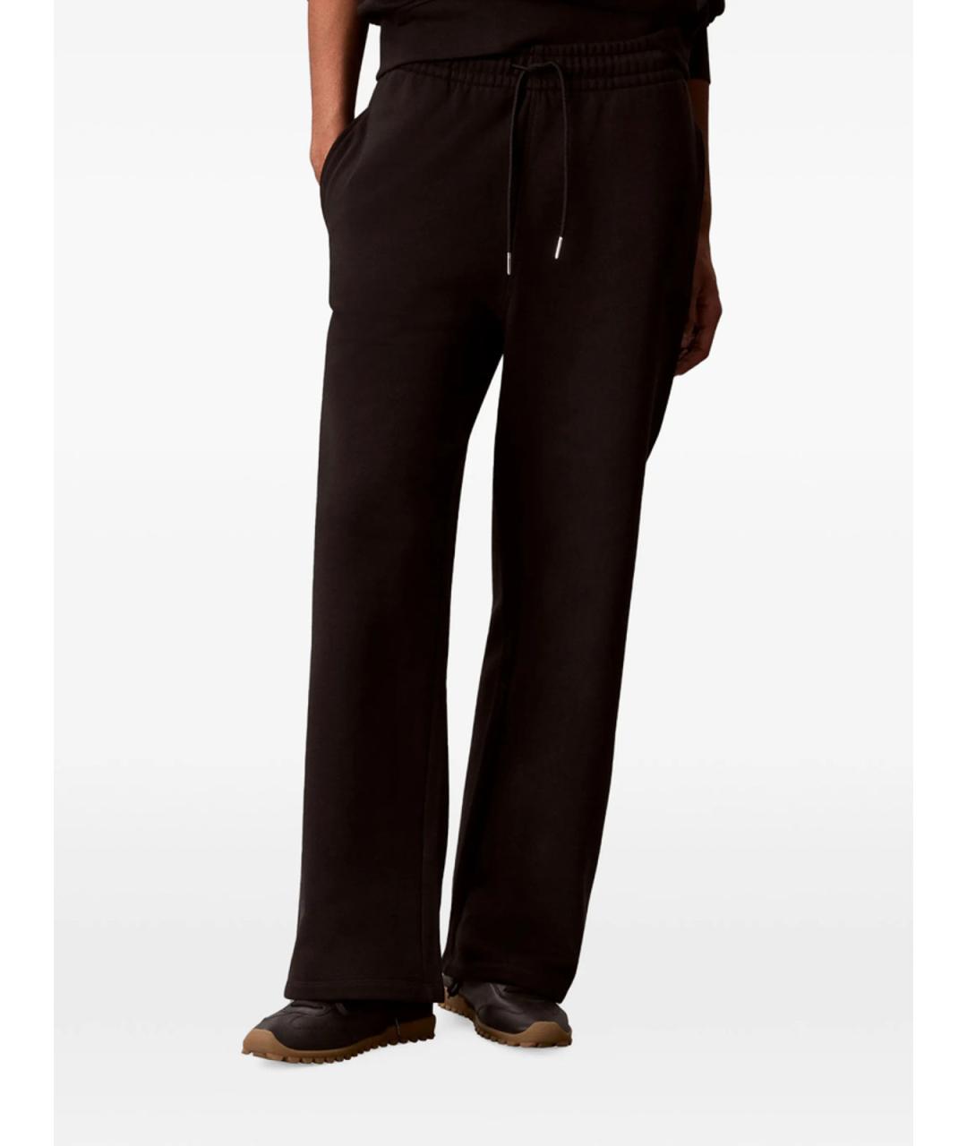 CALVIN KLEIN Черные прямые брюки, фото 2