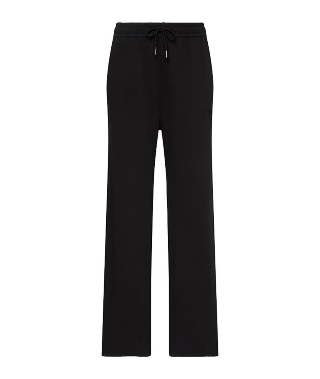 CALVIN KLEIN Черные прямые брюки, фото 1
