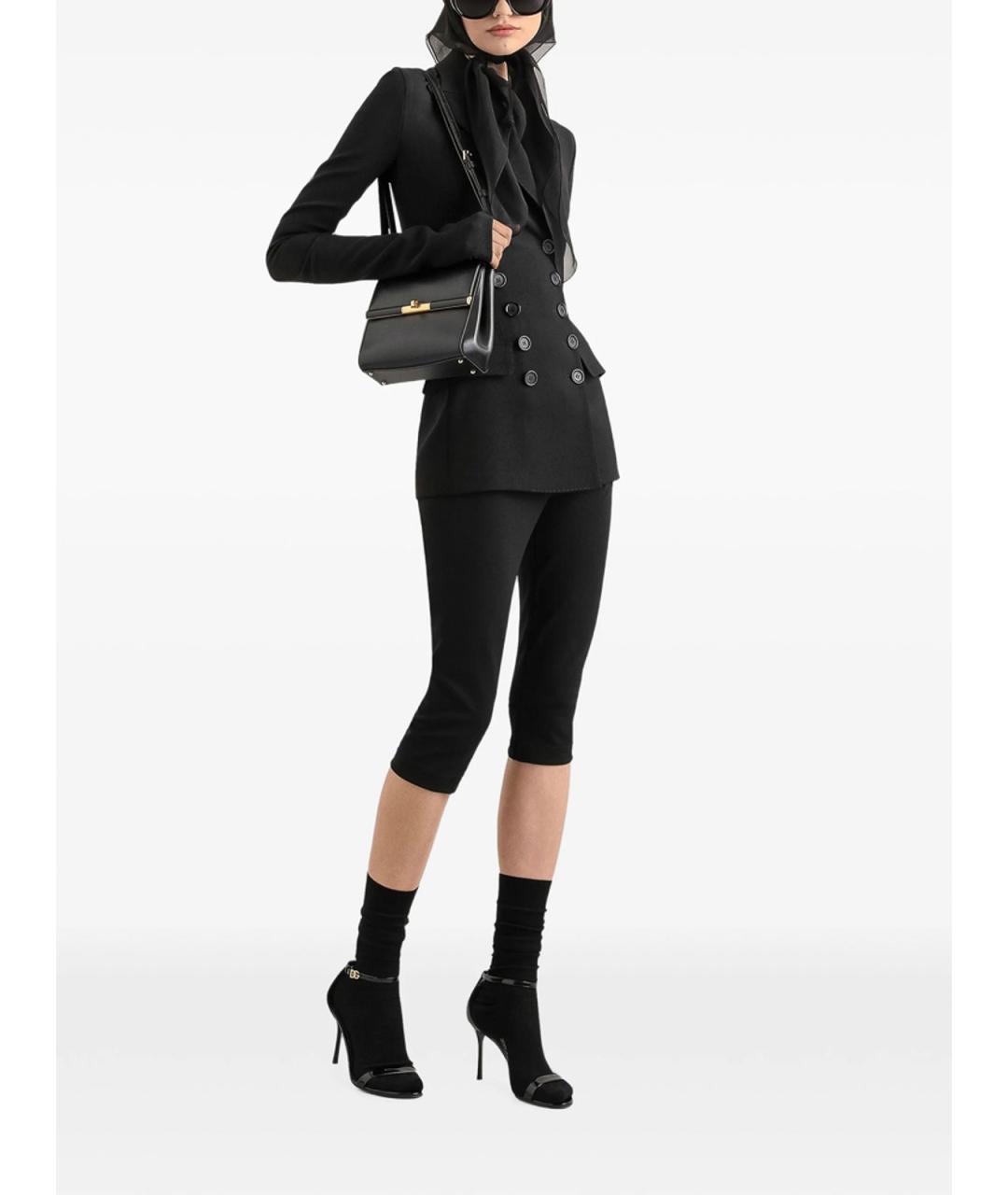 DOLCE&GABBANA Черный жакет/пиджак, фото 5