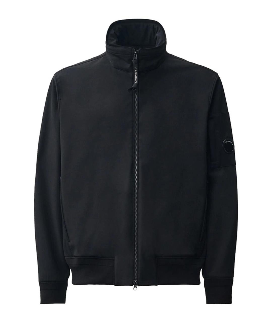 CP COMPANY Черная полиэстеровая куртка, фото 1