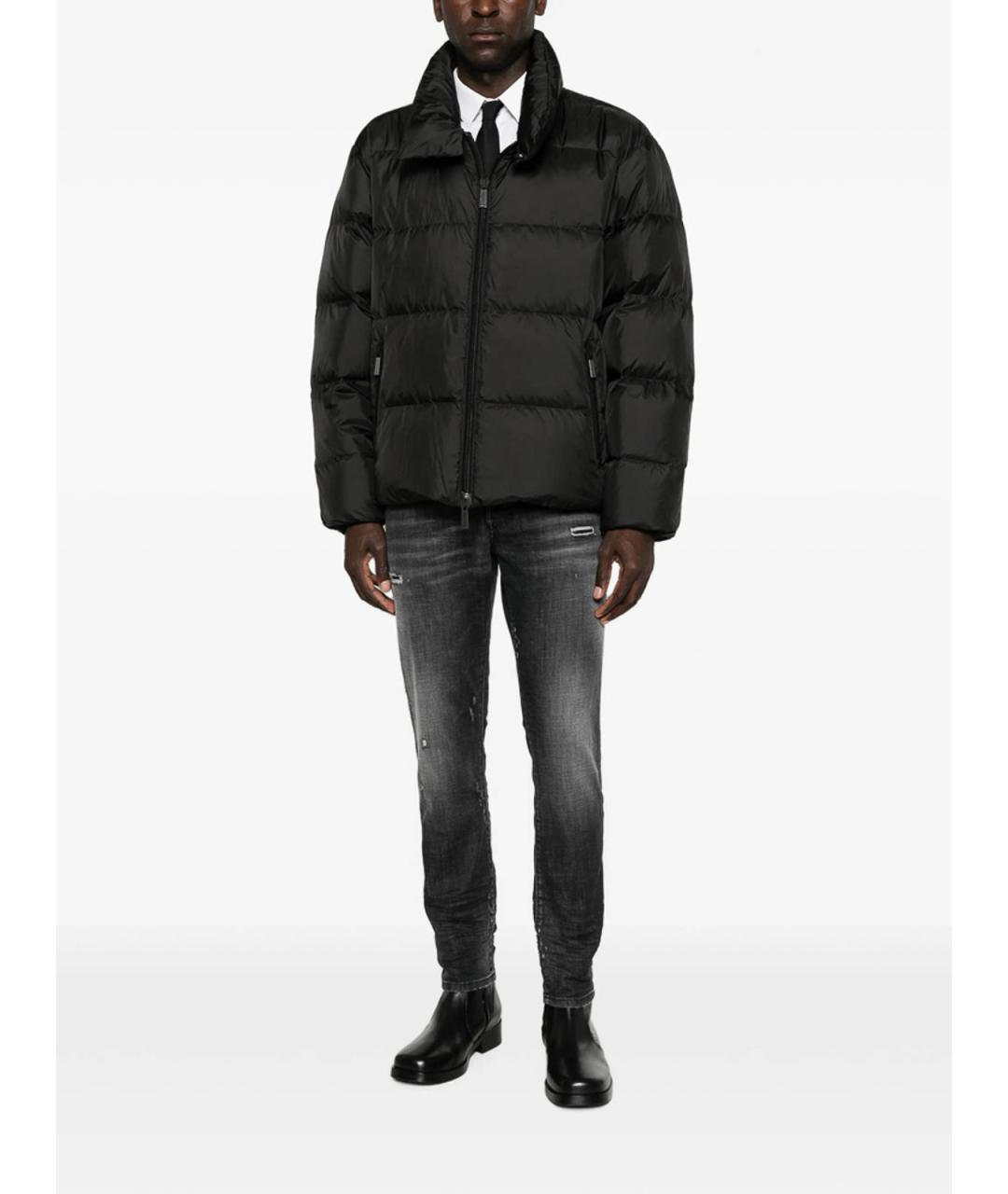 DSQUARED2 Черные хлопковые джинсы скинни, фото 2