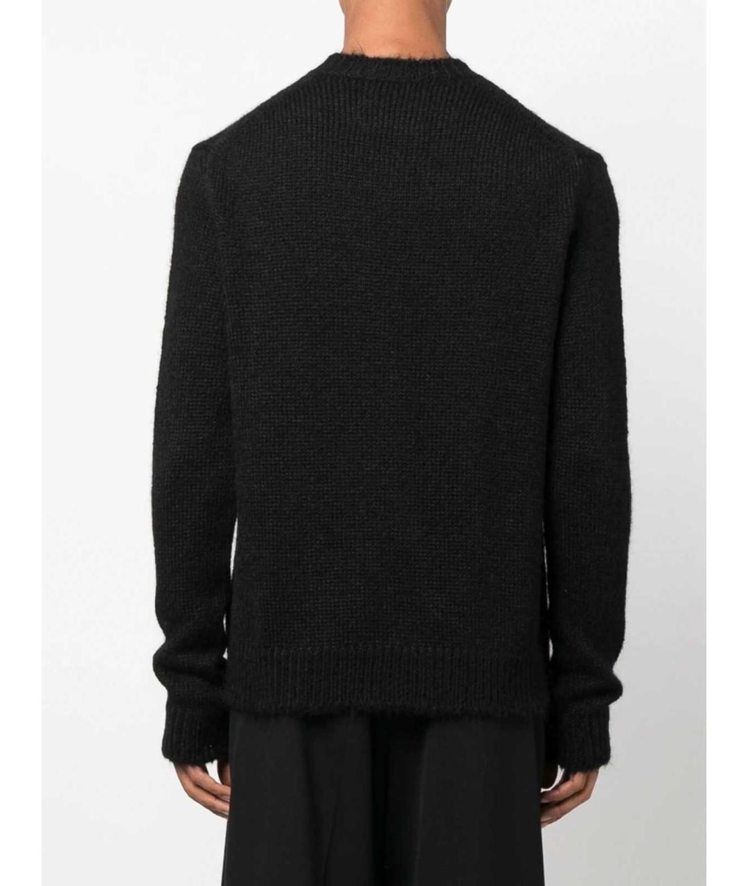 JIL SANDER Черный шерстяной джемпер / свитер, фото 5