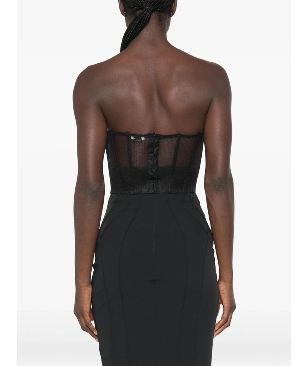 ELISABETTA FRANCHI Черный корсеты, фото 4