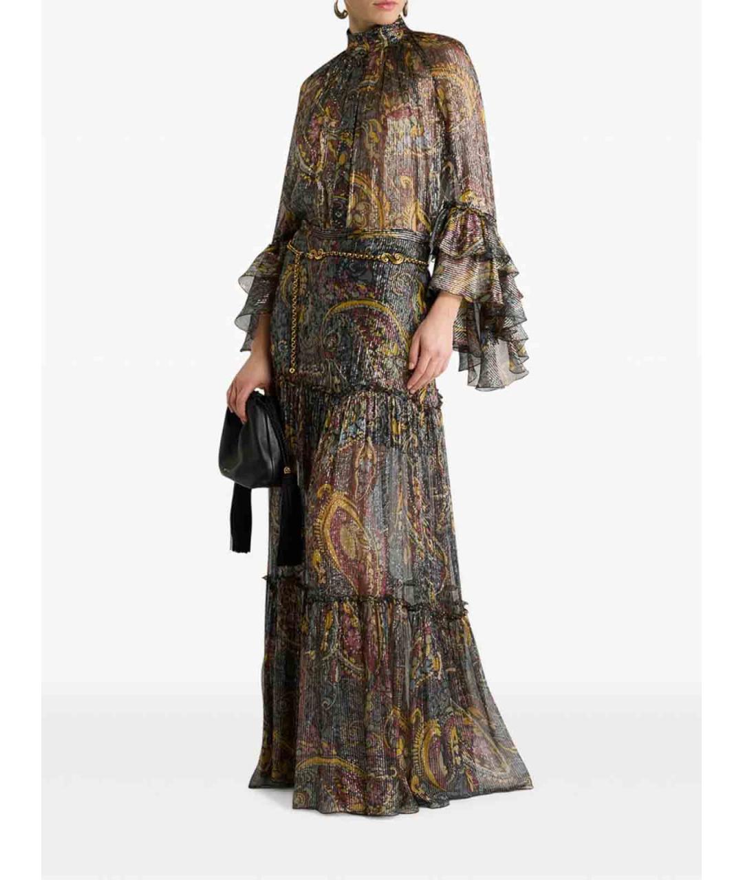 ETRO Мульти шелковая рубашка, фото 3
