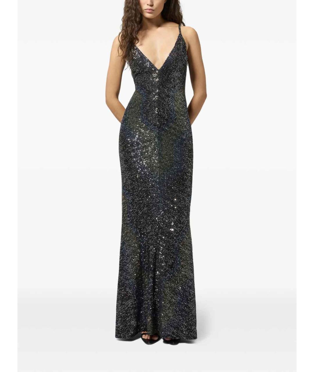 MISSONI Черное полиамидовое вечернее платье, фото 2